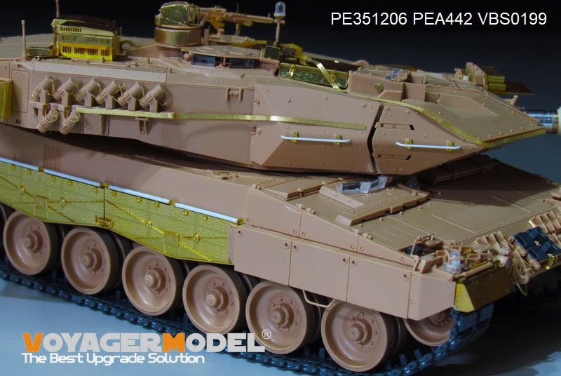 Voyager Model PE351206 Modern German Leopard 2A6 MBT w/CDN Boxes Basic (For RFM 5076) 1/35 – zdjęcie 4