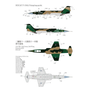 Kinetic K48134 ROCAF Starfighter F-104A TF-104 1/48 – immagine 6