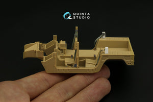 Quinta Studio QD48310 HUMVEE family 3D-Printed &amp;amp; coloured Interior on decal paper (Tamiya) 1/48 – immagine 11