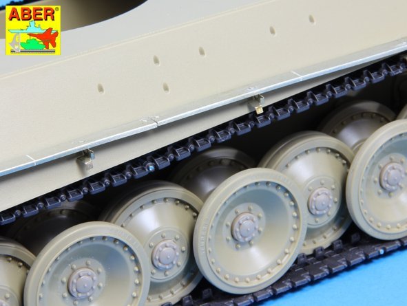 Aber 25010 Fenders for Panther G/Jagdpanther 1/25 – imagen 7