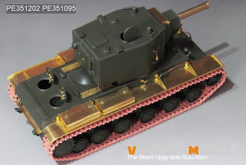 Voyager Model PE351202 WWII Russian KV-2 Basic (B ver include Gun Barrel) (For TAMIYA 35375) 1/35 – Bild 2