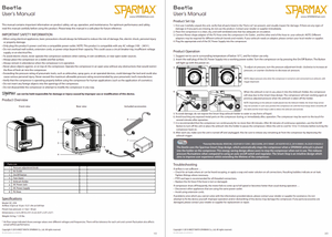 Sparmax DC25N Beetle - Mini compresseur d&amp;#39;air – image 2