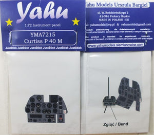 Yahu YMA7215 P-40 M (Academy ou conversion Swords P-40 K) 1/72