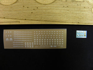 Pontos 35029WD1 IJN Yamato Wooden Deck set 1945 1/350 – zdjęcie 2
