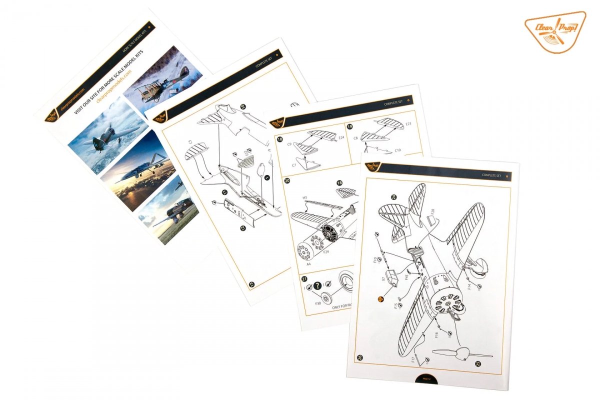 Clear Prop! CP4814 Polikarpov I-16 type 5 (early version) STARTER KIT 1/48 – immagine 24