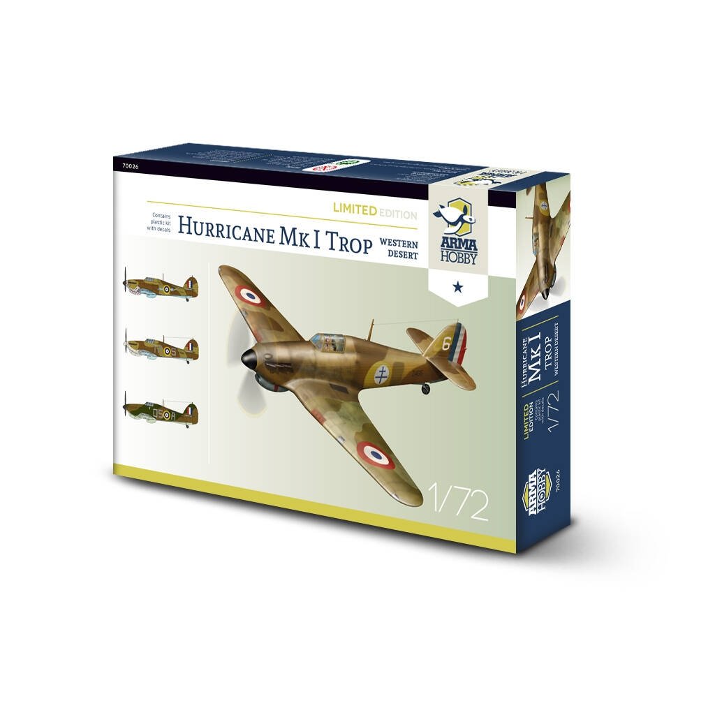 Arma Hobby 70026 Hurricane Mk.I trop Western 1/72 – imagen 2