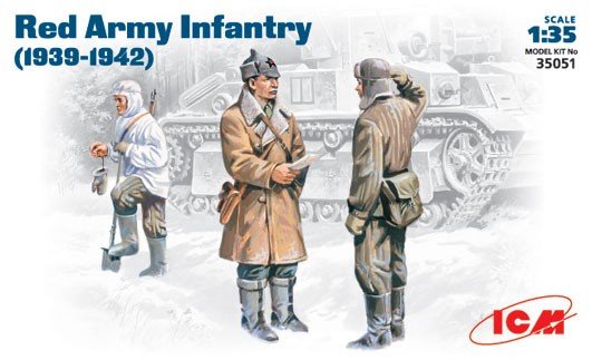 ICM 35051 Infanterie de l'Armée rouge 1938-1942 (1/35)