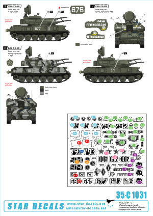 Star Decals 35-C1031 ZSU-23-4 1/35 – Bild 3