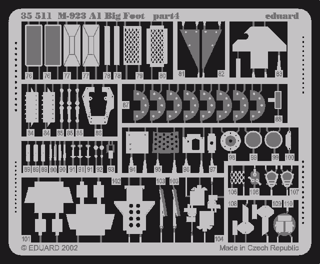 Eduard 35511 M-923 A1 Big Foot 1/35 Italeri – imagen 4