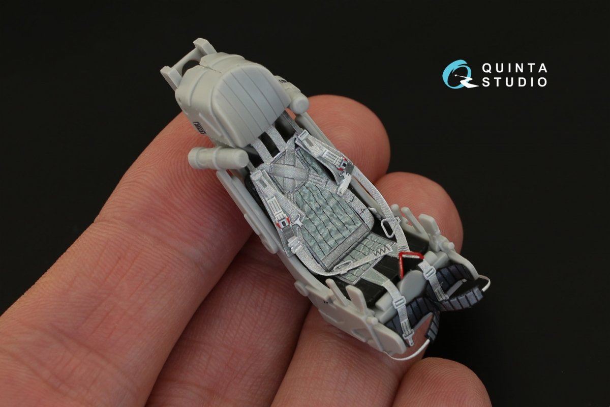 Quinta Studio QD32022 MiG-29SMT 3D-Printed &amp;amp; coloured Interior on decal paper (for Trumpeter kit) 1/32 – imagen 12