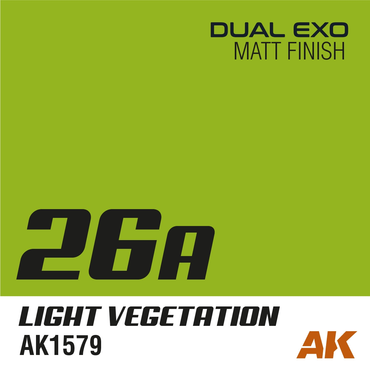 AK Interactive AK1579 DUAL EXO SCENERY 26A – LIGHT VEGETATION 60ML – zdjęcie 2