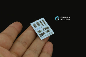 Quinta Studio QD48479 F-35A 3D-Printed &amp;amp; coloured Interior on decal paper (Kitty Hawk/Zimi Model) 1/48 – imagen 6