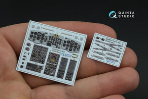 Quinta Studio QD48464 CH-47A 3D-Printed coloured Interior on decal paper (HobbyBoss) 1/48 – imagen 2