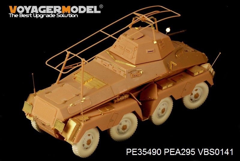 Voyager Model PE35490 WWII German Sd.Kfz.232 8 ROD early version for AFV 35232 1/35 – imagen 6