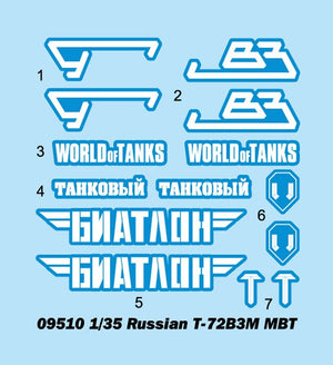 Trumpeter 09510 Russian T-72B3M MBT 1/35 – Bild 4