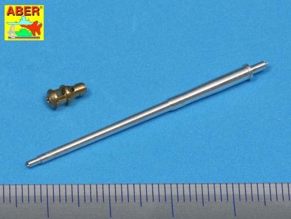 Canon de 75 mm allemand Aber 72L-56 pour PaK40 avec frein de bouche tardif, échelle 1/72 – image 2