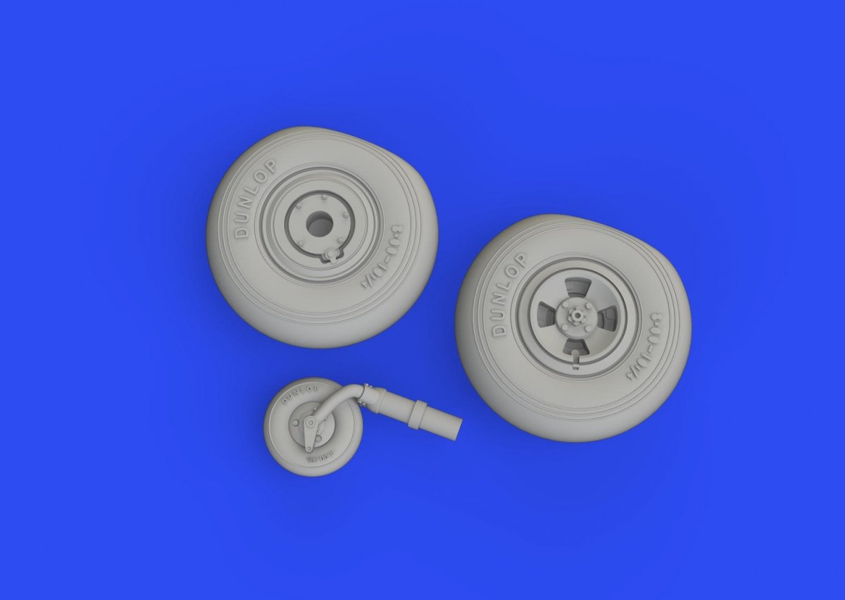 Eduard 672302 Hurricane Mk. I wheels ARMA HOBBY 1/72 – imagen 3