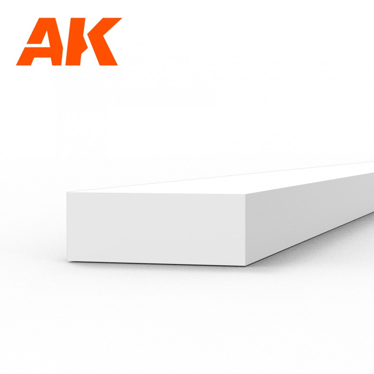 AK Interactive AK6527 STRIPS 1.50 X 4.00 X 350MM – STYRENE STRIP – (9 UNITS) – imagen 2