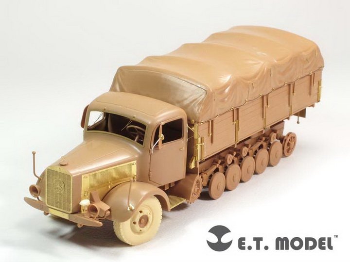 E.T. Model E35-135 WWII German Heavy Halftrack L 4500 R MAULTIER (For ZVEZDA 3603) 1/35 – imagen 5