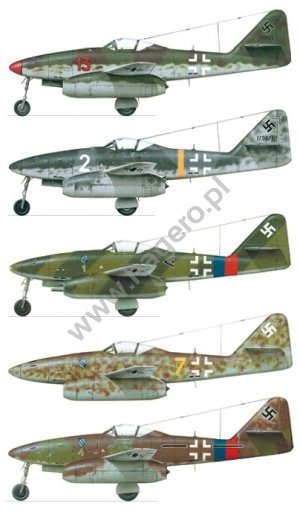 Kagero 7002 Messerschmitt Me 262 Schwalbe EN/PL – imagen 2