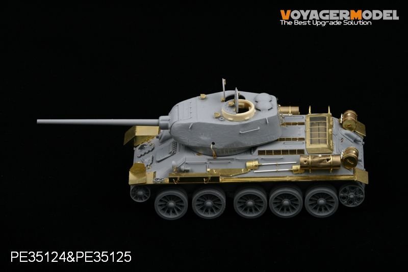 Garde-boues Voyager modèle PE35125 pour T-34 Mod 42-44 pour tous les modèles au 1/35 – image 3