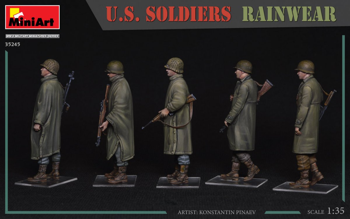 MiniArt 35245 U.S. SOLDIERS RAINWEAR 1/35 – Bild 3