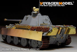 Voyager Model PE35870 WWII German Panther II Prototype Design Plan basic for AMUSING HOBBY 1/35 – zdjęcie 10