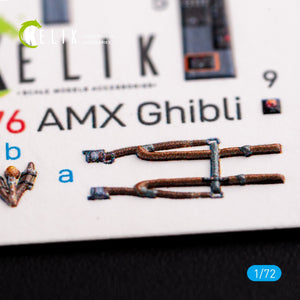 Décalcomanies 3D intérieures KELIK K72076 Amx Ghibli pour maquette Italeri 1/72 – image 5