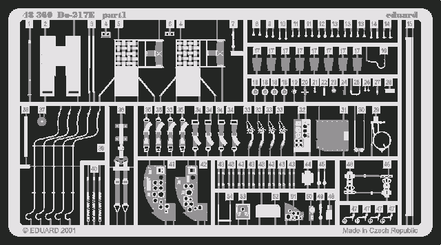 Eduard 48360 Do 217E 1/48 (MONOGRAM, REVELL) – Bild 2