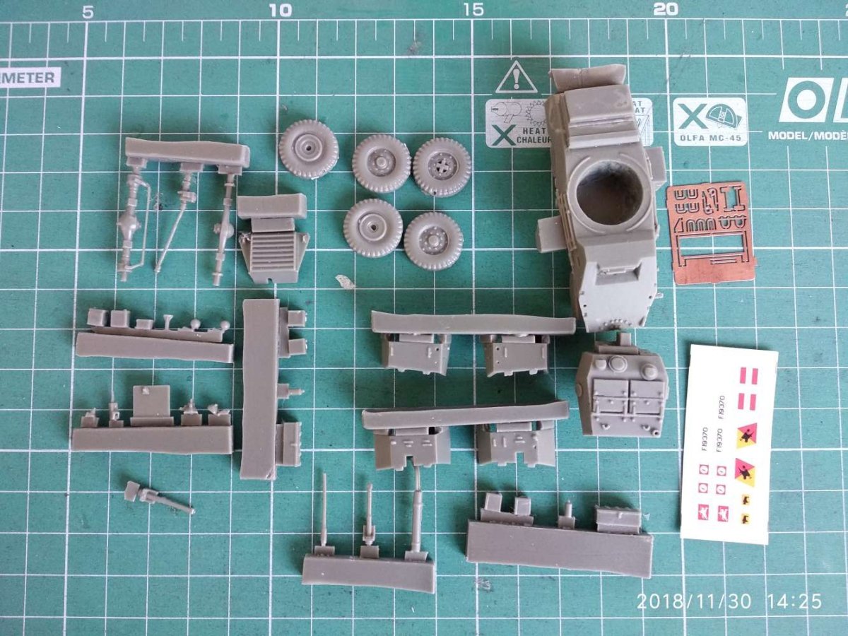 Zebrano 72035 Daimler Armored Car Mk.IV 1/72 – imagen 3