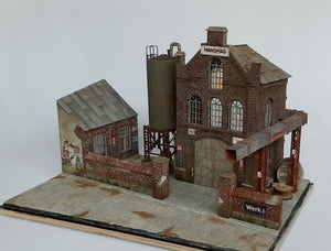 RT-Diorama 35286 Diorama-Base: &amp;quot;Factory Yard&amp;quot; 1/35 – imagen 15