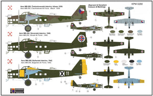 Kovozavody Prostejov KPM0280 Aero MB-200 1/72 – imagen 2