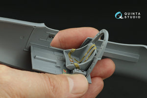 Quinta Studio QD32225 P-39N/Q Airacobra interior 3D-Printed coloured Interior on decal paper (Special Hobby) 1/32 – imagen 8