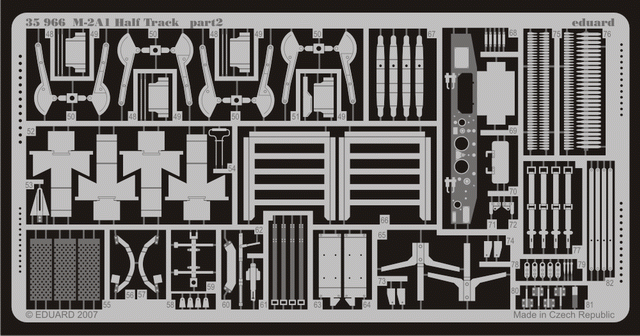 Eduard 35966 M-2A1 Half Track 1/35 Dragon – Bild 2