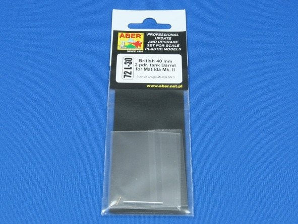 Aber 72L-30 40mm 2 pdr. barrel for Matilda Mk.II / British 40 mm 2 pdr. tank barrel for Matilda Mk.II 1/72 – image 6