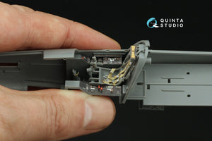 Intérieur imprimé en 3D et coloré sur papier décalcomanie Quinta Studio QD48515 Do 335A-12 Trainer (Tamiya) 1/48 – image 11