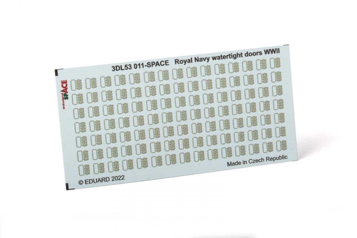 Eduard 3DL53011 Royal Navy watertight doors WWII SPACE 1/350 – imagen 2
