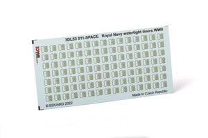 Eduard 3DL53011 Royal Navy watertight doors WWII SPACE 1/350 – imagen 2