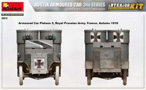 Miniart 39010 AUSTIN ARMOURED CAR 3rd SERIES: GERMAN, AUSTRO-HUNGARIAN, FINNISH SERVICE. INTERIOR KIT 1/35 – imagen 14