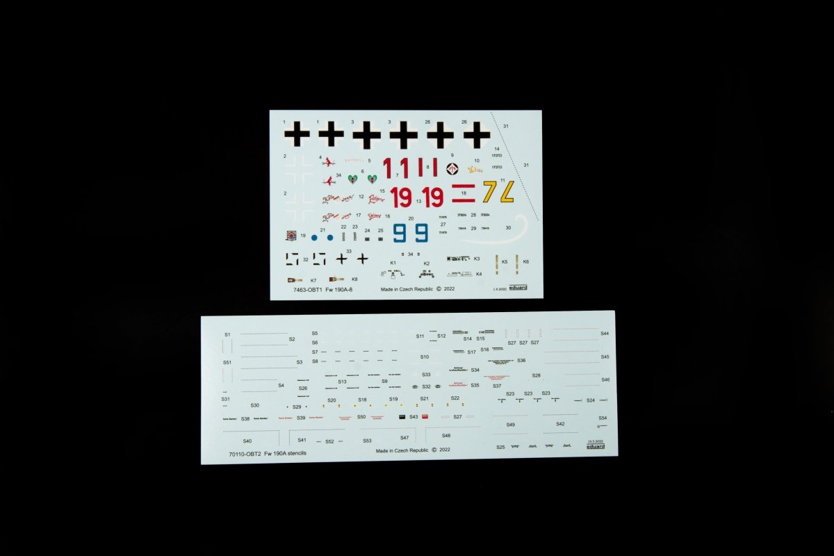 Eduard 7463 Fw 190A-8 ailes standard 1/72 – image 5