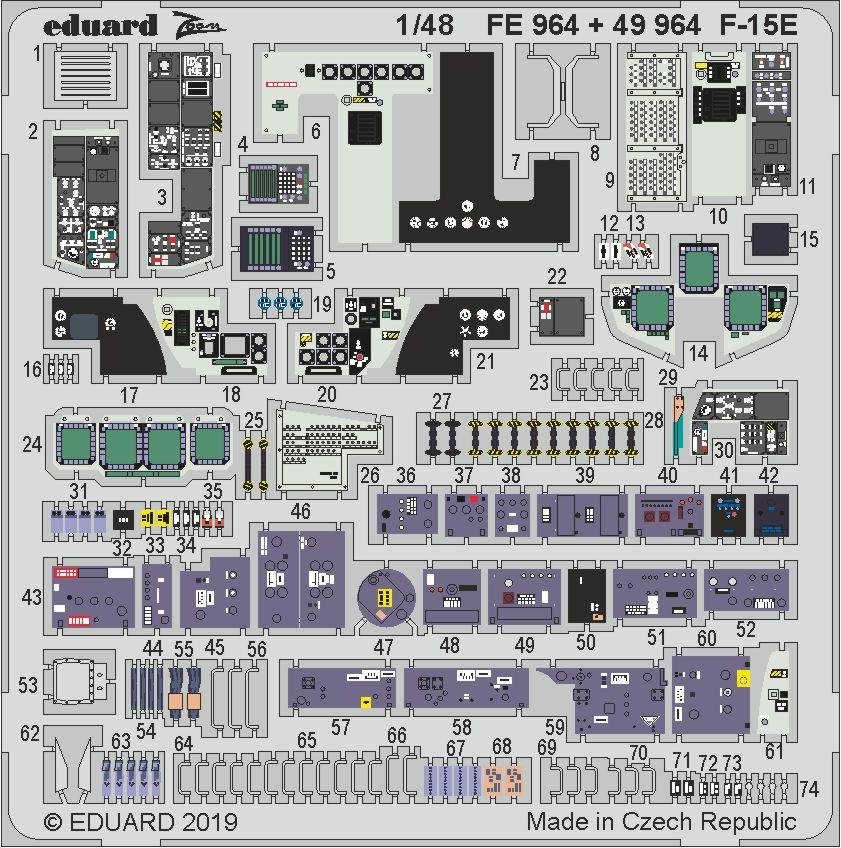 Eduard FE964 F-15E 1/48 GREAT WALL HOBBY