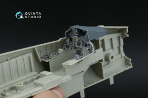 Quinta Studio QDS+32252 F-15C PAD-upgraded 3D-Printed &amp;amp; coloured Interior on decal paper (Tamiya) (Small version) (with 3D-printed resin parts) 1/32 – imagen 9
