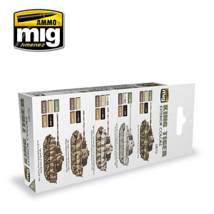 Ammo of Mig Jimenez 7166 KING TIGER EXTERIOR COLOR (SPECIAL TAKOM EDITION) VOL.2 6x17ml – image 2