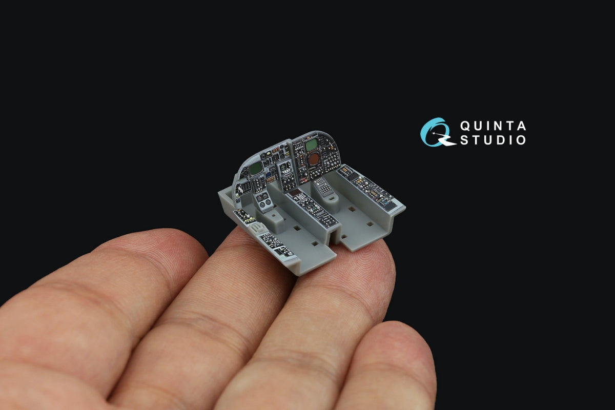 Quinta Studio QD72144 A-6E TRAM Intruder 3D-Printed &amp;amp; coloured Interior on decal paper (Trumpeter) 1/72 – immagine 8