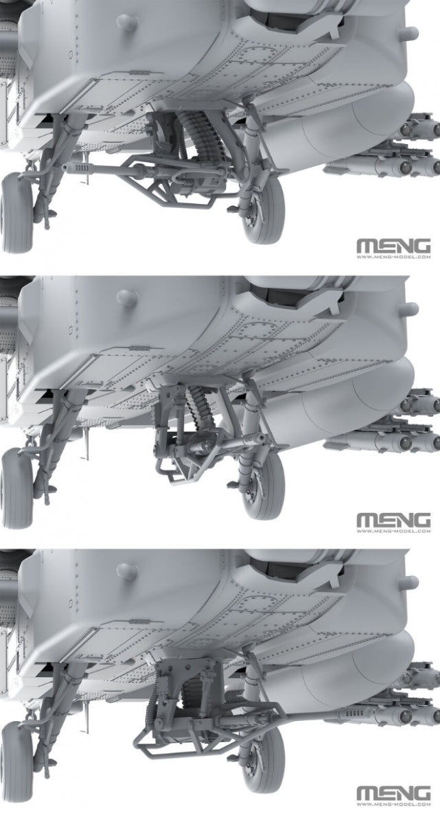 Meng Model QS-005S AH-64 D Saraf - Heavy Attack Helicopter (Israeli Air Force) with Figures 1/35 – image 9