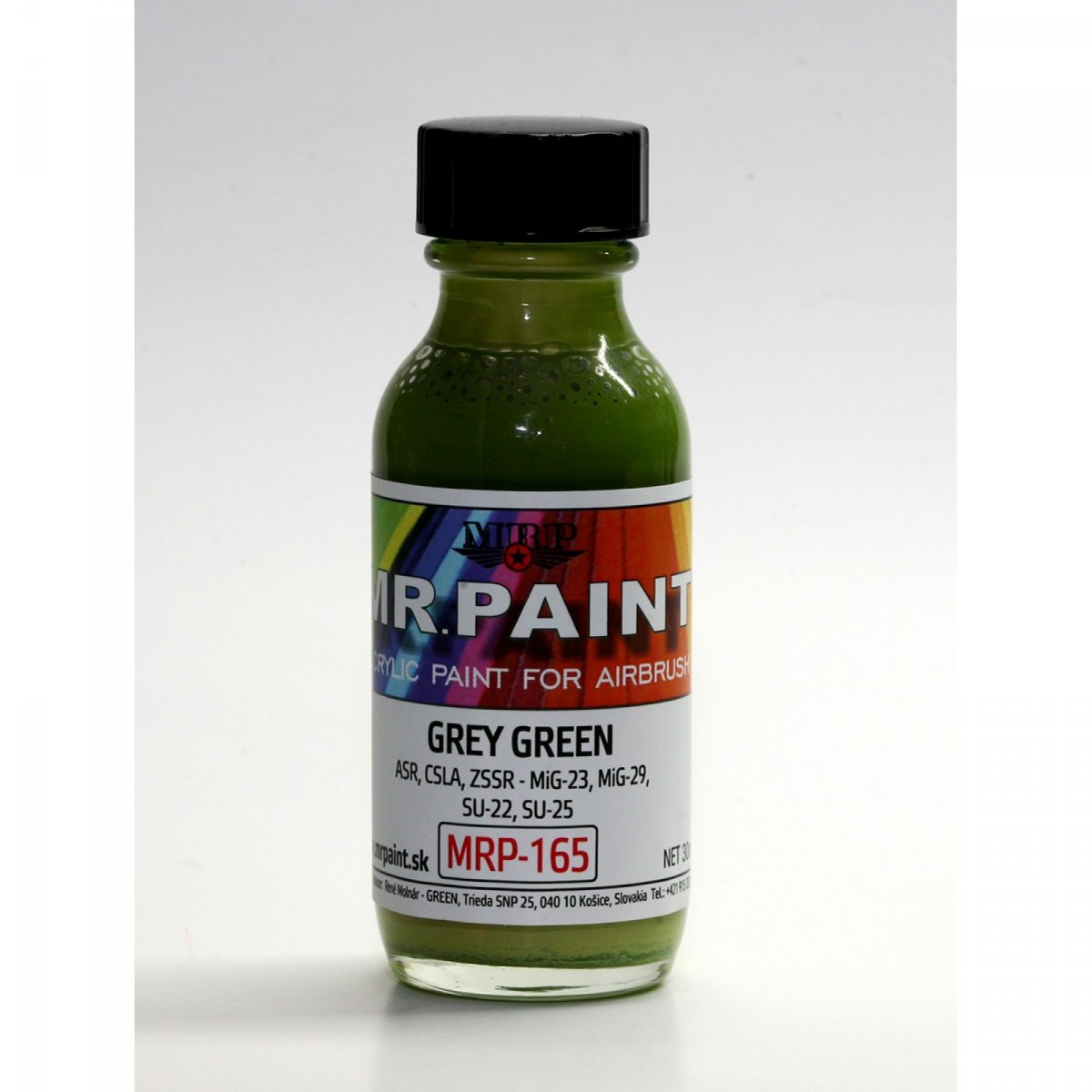 MR. Paint MRP-165 GREY GREEN 30ml – zdjęcie 2