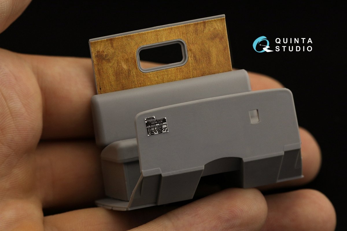 Quinta Studio QD35028 KHD A3000, Magirus S330, KHD S3000, KHD S3000/SS M Maultier 3D-Printed &amp;amp; coloured Interior on decal paper (ICM) 1/35 – zdjęcie 2