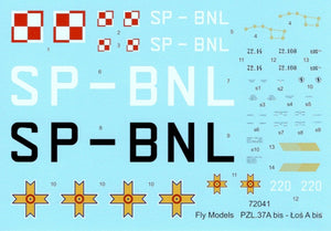 Fly 72041 PZL.37 A bis Łoś A bis 1/72 – imagen 9