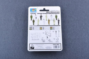 Trumpeter 06632 WWII US Military Accepted Surrender Ceremony Supporting Characters 1/200 – imagen 2
