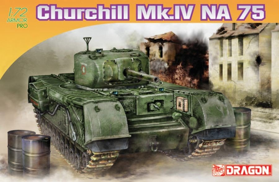 Dragon 7507 Churchill Mk. IV NA 75 1/72